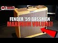 The Fender '59 Bassman on FULL Volume! 😀🎸