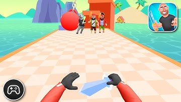 Hit Master 3D: Knife Assassin - Gameplay Walkthrough Part 8 - Survival Levels 22-24 (iOS, Android)