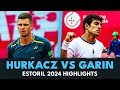 Hubert hurkacz vs cristian garin   estoril 2024 highlights