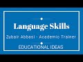 Develop language skills in preschool ece  zubair abbasi  academic trainer  educational ideas