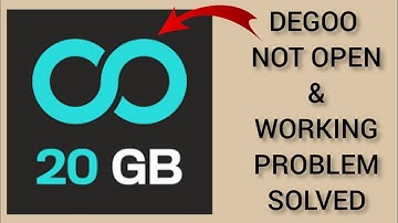 How To Solve Degoo App Not Working/Not Open Problem|| Rsha26 Solutions
