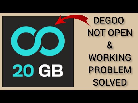 How To Solve Degoo App Not Working/Not Open Problem|| Rsha26 Solutions