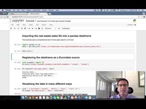 Zoomdata Python Library and Jupyter Integration