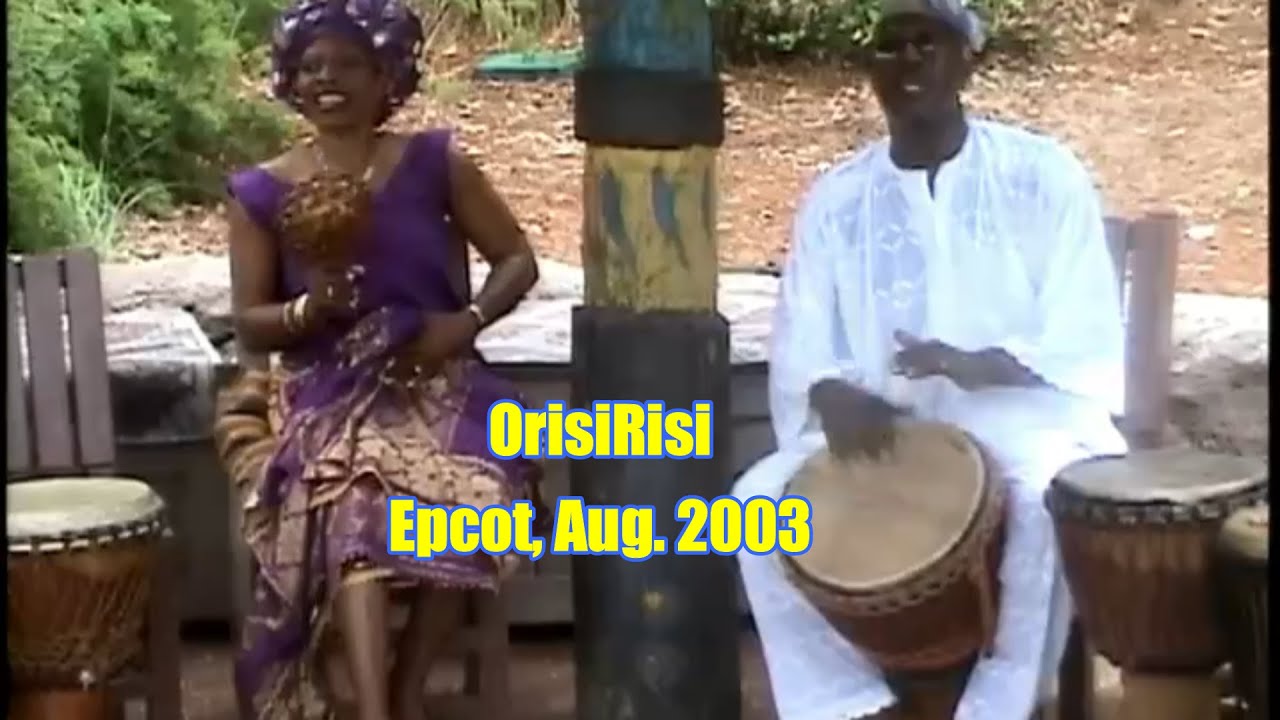 OrisiRisi - Aug. 2003 - Epcot - African drum circle and