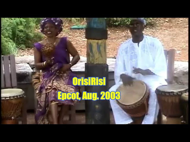 OrisiRisi - Aug. 2003 - Epcot - African drum circle and