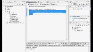 OOPS in ion TAMIL - Realization through car-Java- Part1.1