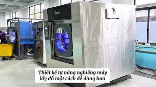 📣💐 TCN VIỆT NAM : MÁY GIẶT 100KG TỰ ĐỘNG NÂNG HẠ HỖ TRỢ LẤY ĐỒ TIỆN LỢI . 0979906270.