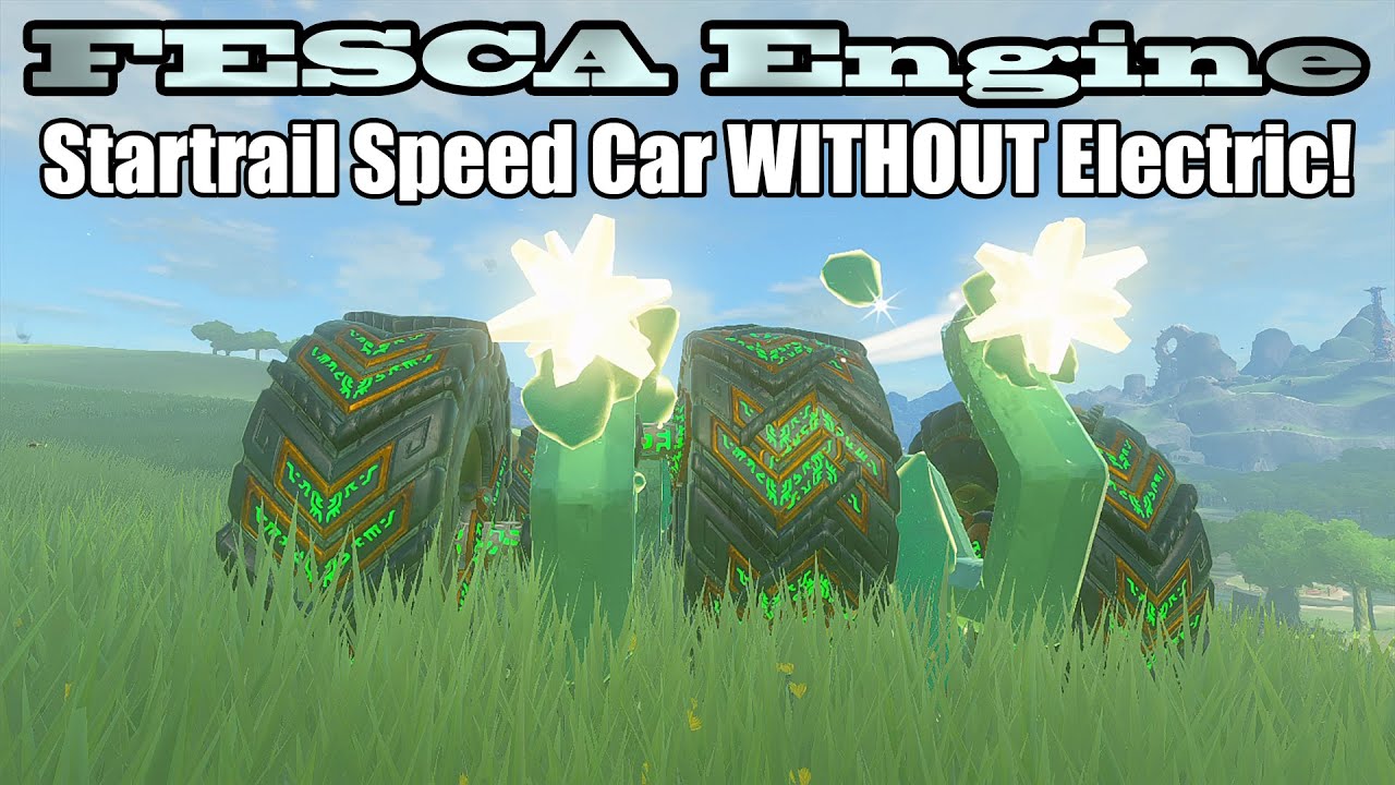 The FESCA ENGINE: A Stacked Big Wheel Engine but FASTER - Zelda: Tears of the Kingdom