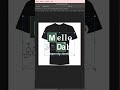 Simple Mockups for graphic tees #graphictees #photoshoptips #customshirts #printlife