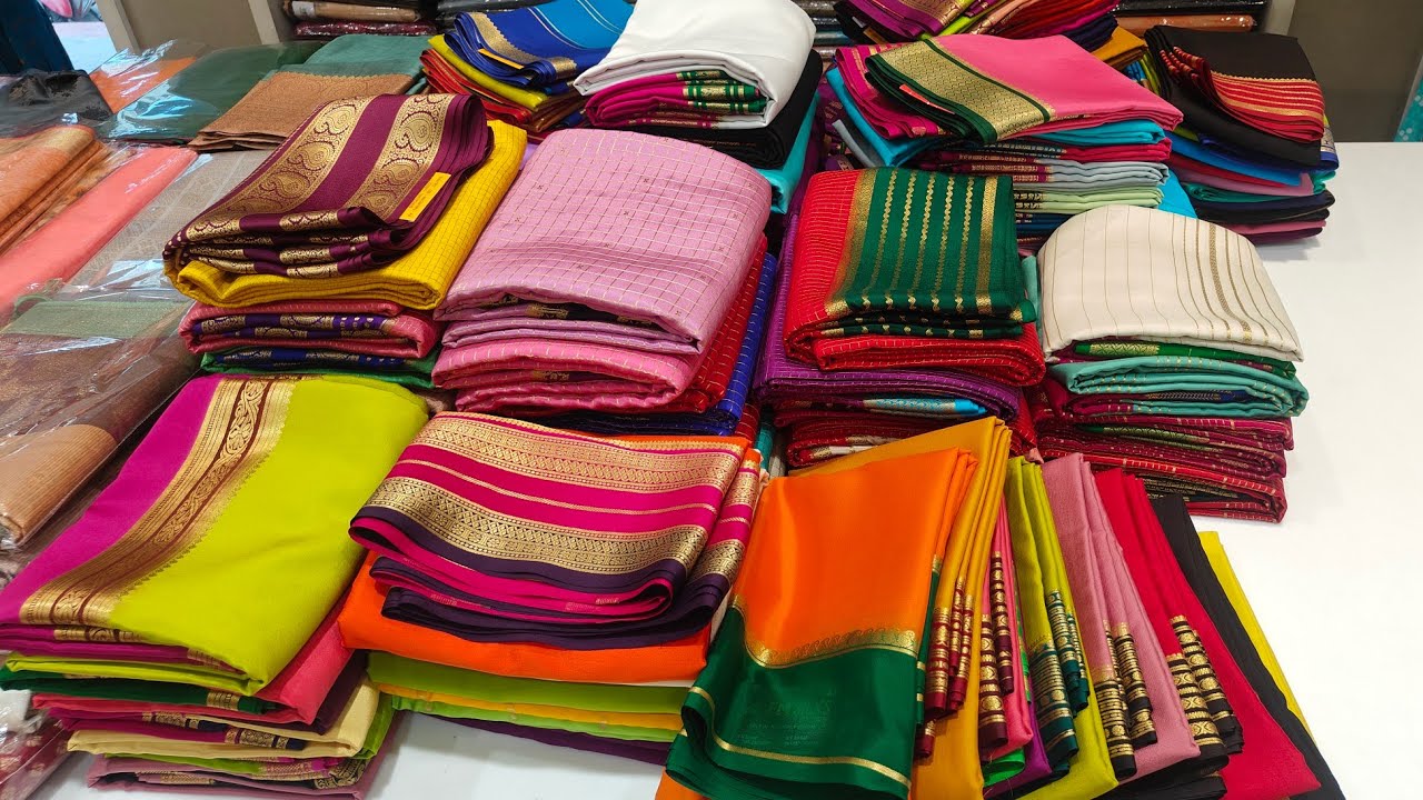 ಕೈ ಮಗ್ಗದ ರೇಷ್ಮೆ ಸೀರೆಗಳು & Mysore Silk Saree ನೇರ ನೇಕಾರರಿಂದ ಗ್ರಾಹಕರಿಗೆ From 3800rs ನೇಕಾರರ ಬೆಲೆ ಯಲ್ಲಿ