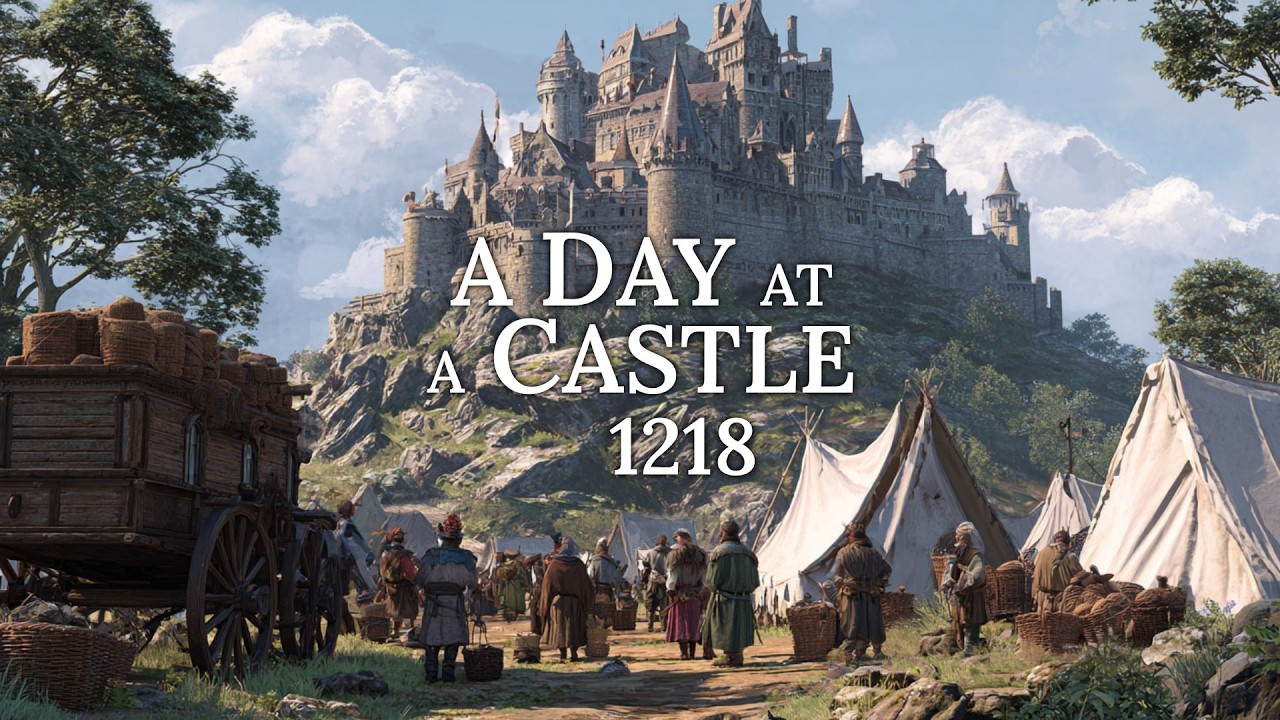 How People Survived Daily Life in a Medieval Castle (1218)