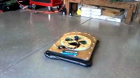 Hovercraft Test Run #1