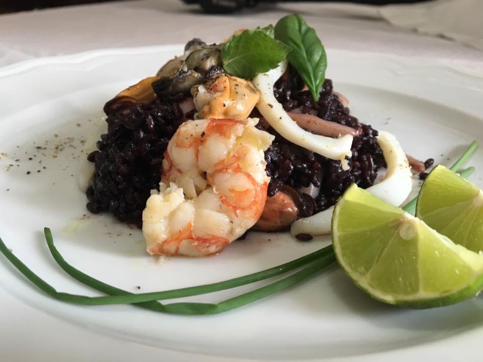 Venus Rice with Oysters, Cuttlefish, and Prawns
