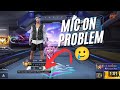 Free Fire Mic Not ON Problem Solved! MIC ON Nahi Ho Raha Hai | Mic Muted due to low behavior rating
