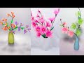 21 DIY Flowers From Recycled Materials | Easy Craft flower