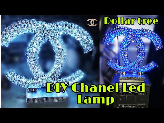 DIY Chanel Inspired Lamp Dollar Tree Dupe 