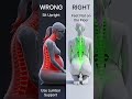 Best Sitting Position for Pregnancy Back Pain Relief | Wrong vs Right | Medical 3D Animation