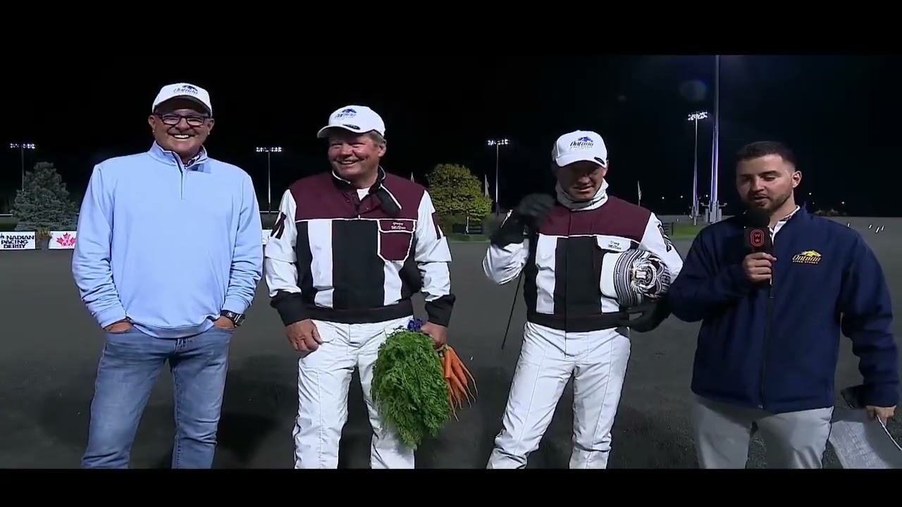 2025 Ontario Sires Stakes Gold Super Final 3YO C&G Pace Woodbine : Crack Shot (1:48:2*)