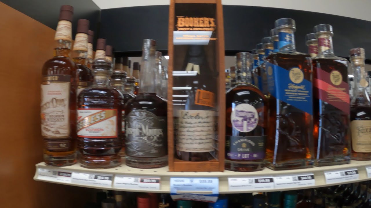 Bourbon Hunting in Herndon, Virginia State Run Liquor Store