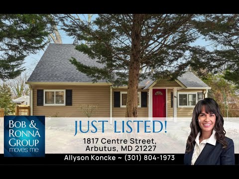 1817 Centre Street, Arbutus, MD home video tour