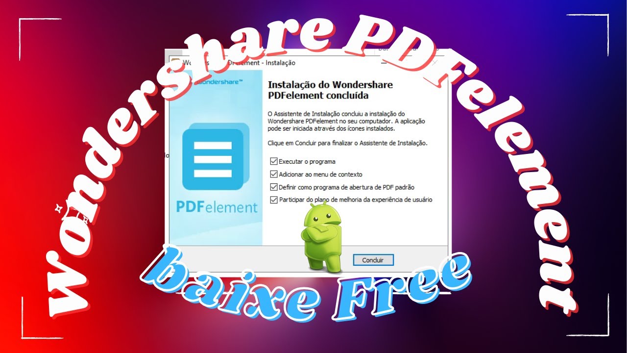 como baixar e instalar pdf gratis (Wondershare PDFelement ) - YouTube