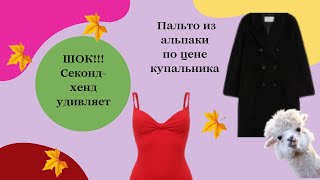 видео: Секонд: ВСЁ ИЗ ШЁЛКА - блузы, бельё, платки и даже целый костюм!Пальто из альпаки по цене купальника картинка: Секонд: ВСЁ ИЗ ШЁЛКА - блузы, бельё, платки и даже целый костюм!Пальто из альпаки по цене купальника