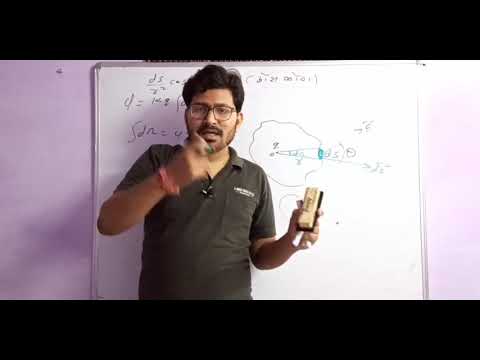 Gauss law (hindi medium) Class-12th 