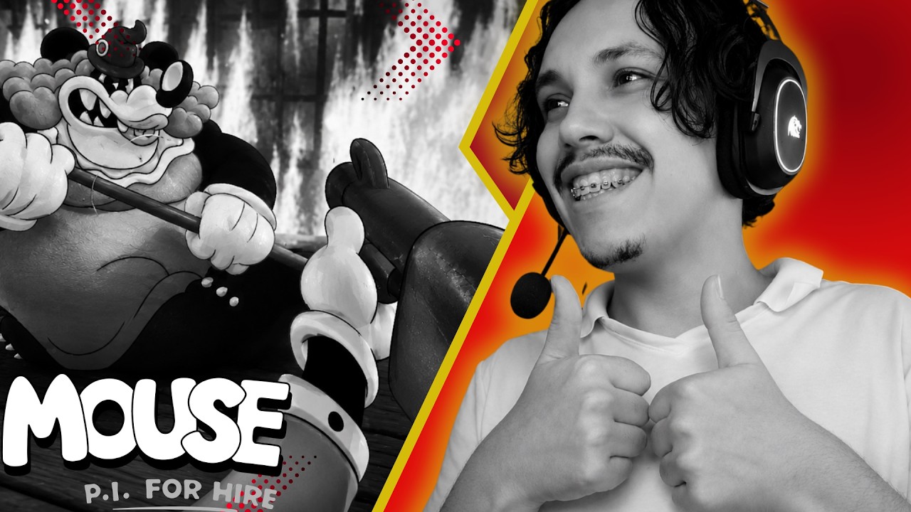 JOGO DO MICKEY ESTILO NOIR - Mouse P.I For Hire GAMEPLAY