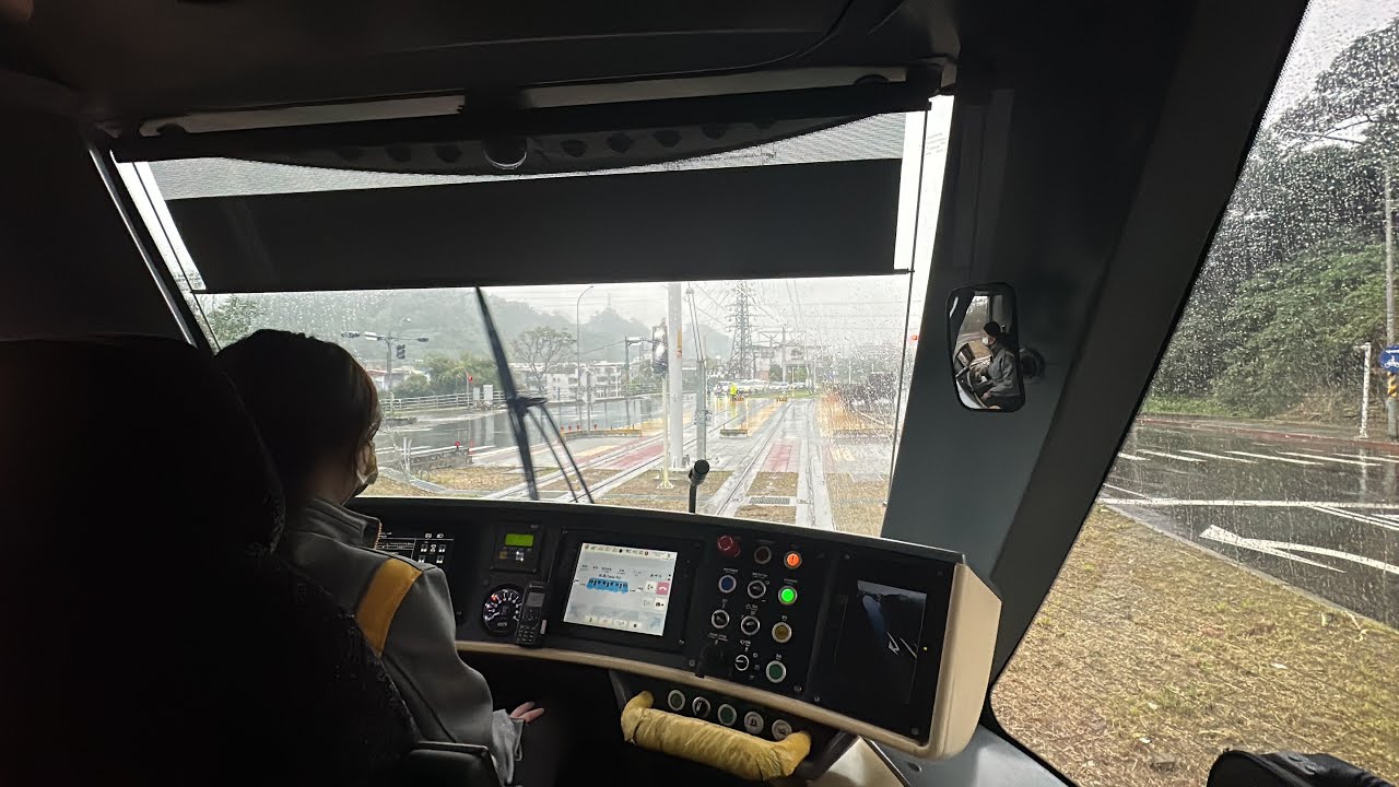 ［新北捷運］安坑輕軌 K1雙城 — K9十四張 路程景廣播