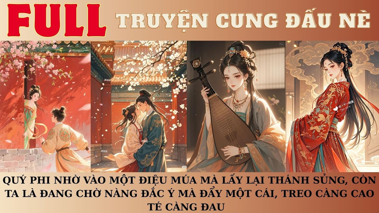QUÝ PHI NHỜ VÀO ĐIỆU MÚA MÀ LẤY LẠI THÁNH SỦNG, TA CHỜ NÀNG ĐẮC Ý MÀ ĐẨY MỘT CÁI, TREO CAO TÉ ĐAU