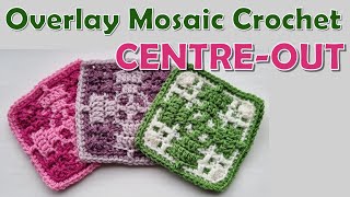 Overlay Mosaic Crochet CentreOut