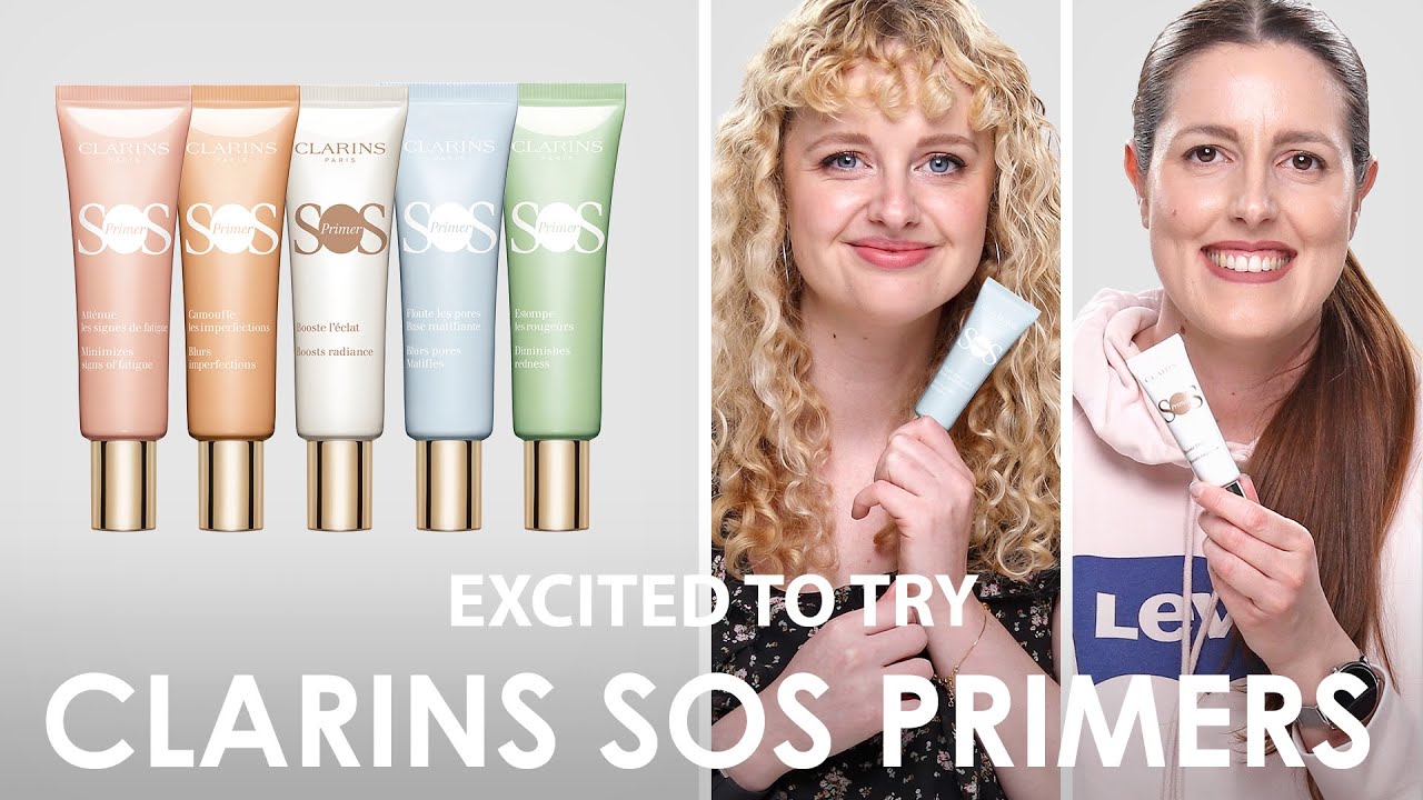 We're Excited To Try Clarins SOS Primers