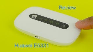 Huawei E5331 21Mbps Mobile WiFi Hotspot Review
