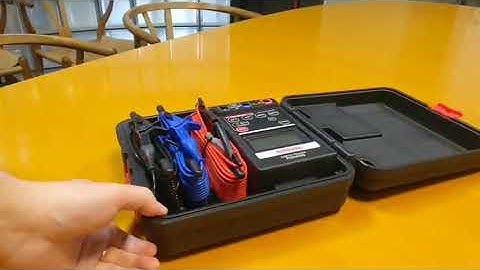Sanwa PDR4000 Digital Earth Resistance Tester / Earth Tester