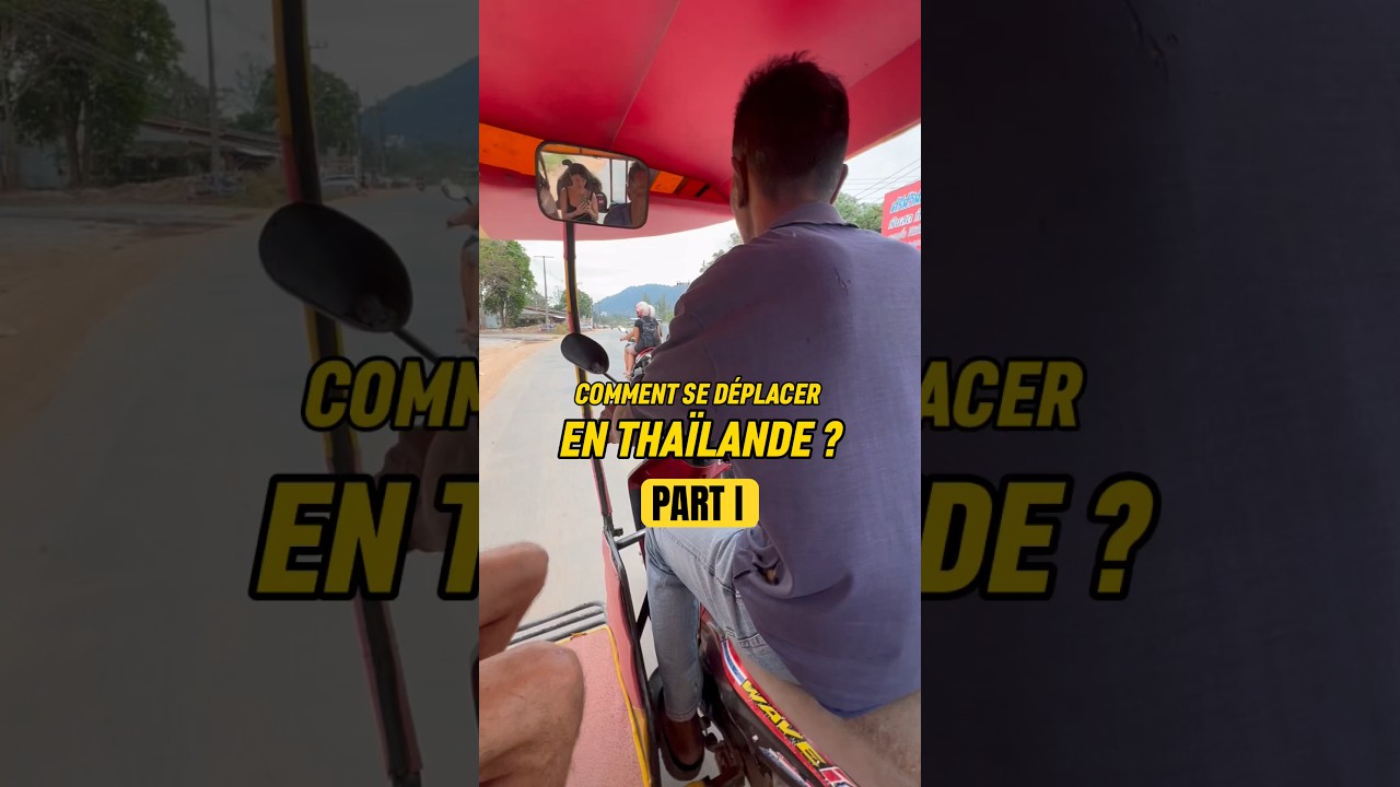 Comment de déplacer en Thaïlande: PART 1: longues distances #voyage #thailande #thailand #transport