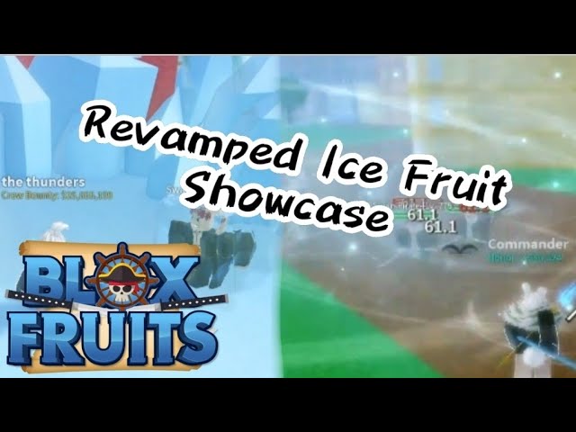 UPDATE 17.3] SHOWCASE DA ICE FRUIT REWORK DO BLOX FRUITS!! 