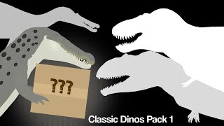 (700 SUBS SPECIAL) Classic Dinosaurs STK pack 1! - Sticknodes