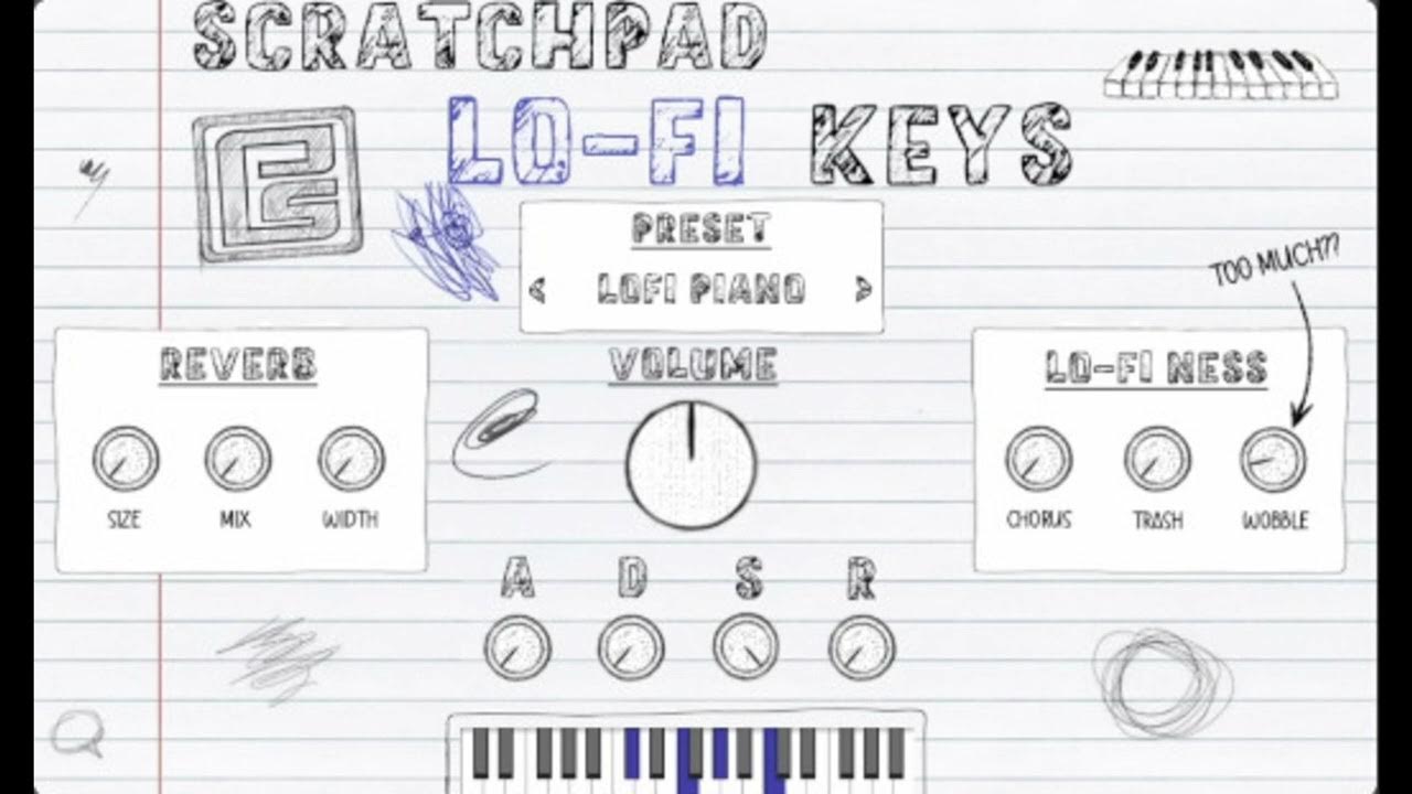 Patent Sounds releases free "Scratchpad" plugin for macOS and Windows