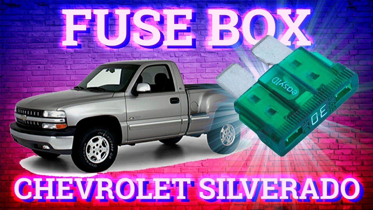 Fuse Layout Chevrolet Silverado 1999- 2007 - YouTube