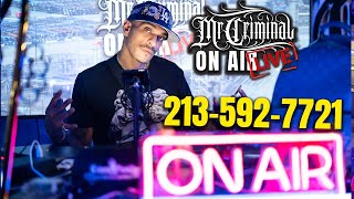 Mr. Criminal On Air LIVE! TALKING HURRICANE ETC