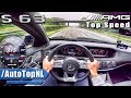 Mercedes S63 AMG 612HP 4Matic+ ACCELERATION 315km/h TOP SPEED AUTOBAHN POV by AutoTopNL