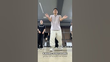 5 basic footwork you should know | #dancetutorial #hiphopdance #footwork