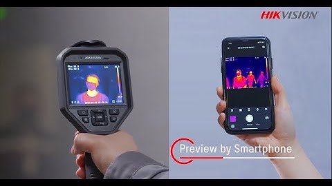 Temperature Screening Thermographic Handheld Camera DS-2TP21B-6AVF/W Tutorial- HIKVISION TFSSECURE