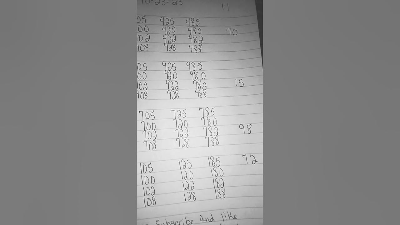 Winning Numbers For Cash 3 Lottery Guaranteed To Win YouTube