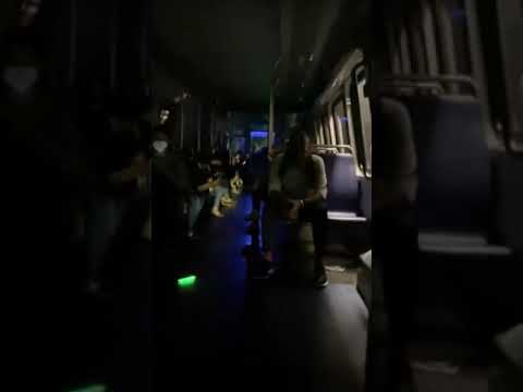 RAW VIDEO Metro Train Derailment Causes Passengers To Sit In Darkness On Blue Line FOX 5 DC
