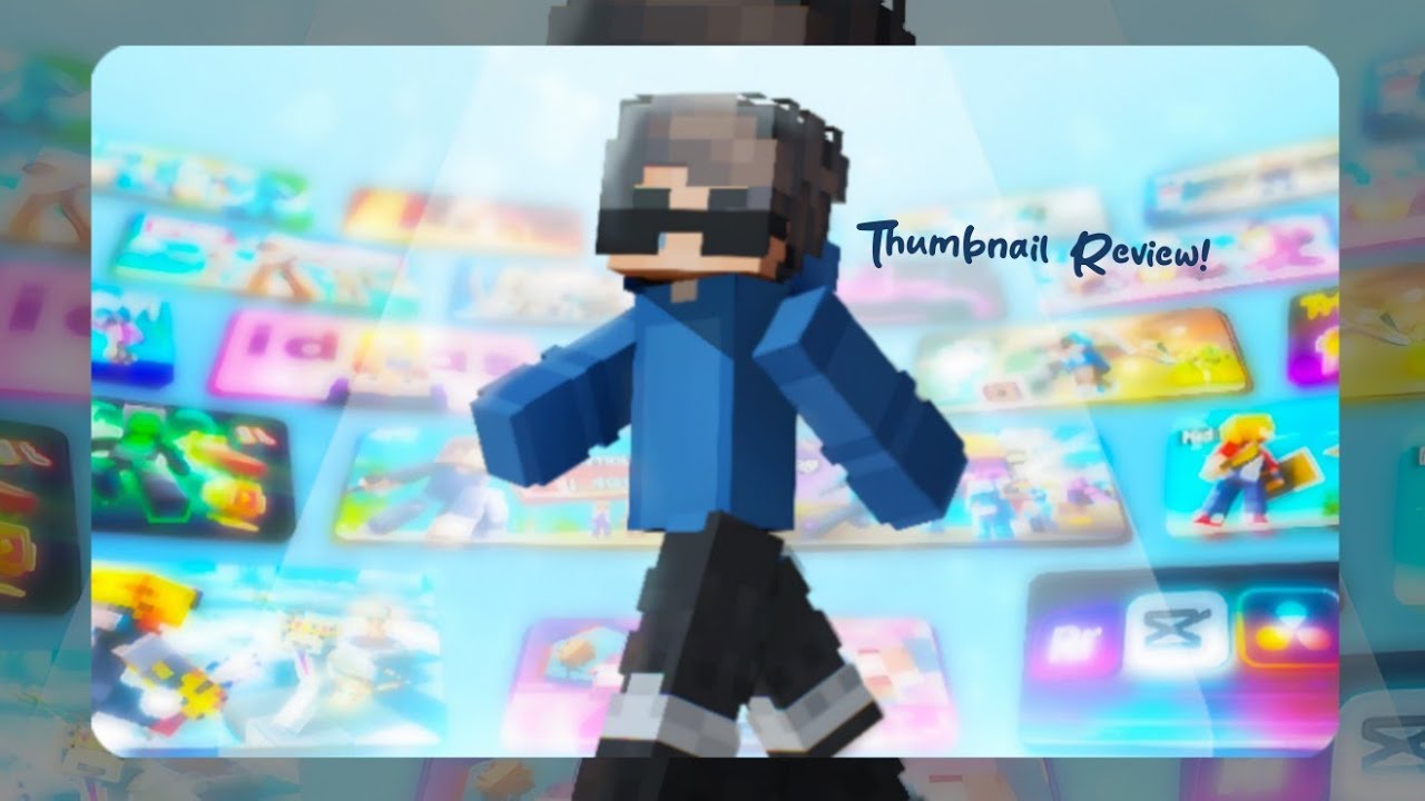 Minecraft Thumbnail + Channel Review | Mr. OPUS