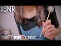 ASMR “友達” がやってる耳かき屋さん 優しい ロールプレイ タメ口 Japanese Ear cleaning Role play