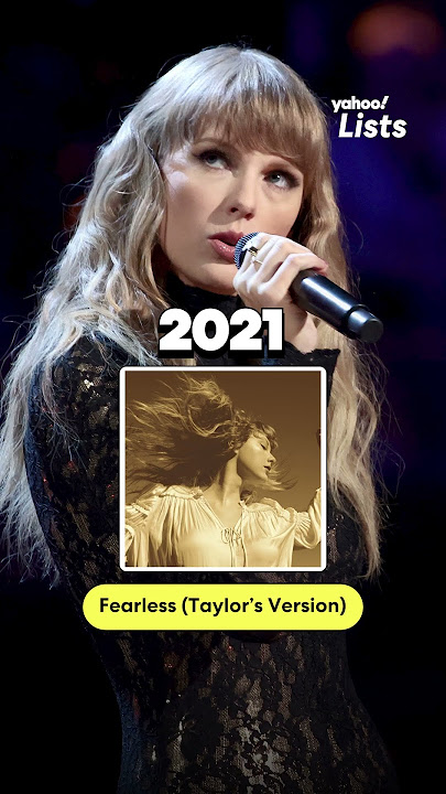 Taylor Swift's albums by year