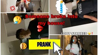 Someone broke into my house prank ! On PTG Vell