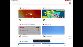 How to Create a Google Drive Folder- iPad